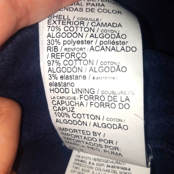 (M)🆕️PUMA🔥Host Pick🔥 Rare Royaly Blue💙 Sweatshirt Hoodie Ptp20"×L25" - Picture 12 of 12